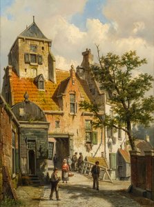 Uma vista de Haarlem, 1891