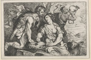 Meleager e Atalanta de Willem Panneels