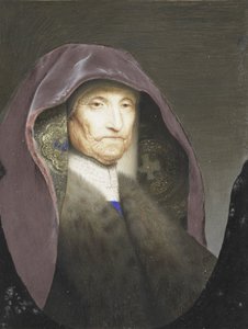 Retrato de uma velha, supostamente mãe de Rembrandt de Willem Paulet (rejected attribution)