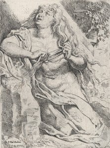 Maria Madalena no deserto, ca. 1613-14.