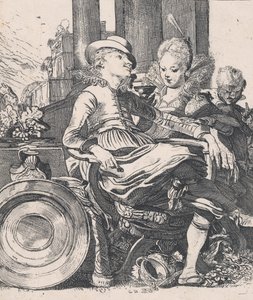 O Casal Apaixonado: Lucelle e Ascagnes, 1616.