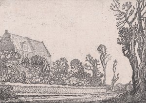 The House with the Stepped Gable, de Verscheyden Landtschapjes Various Little Lands..., ca. 1616.