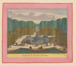 Brunnen im Sternenwald in den Gärten von Versailles