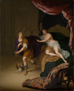José e a mulher de Potifar de Willem Van Mieris