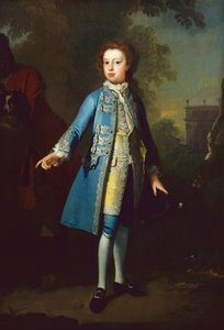 Retrato do 3º Duque de Chandos como Rapaz (óleo sobre tela) de Willem Verelst