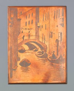 Brücke über den Rio di San Toma, Venedig de Willem Witsen