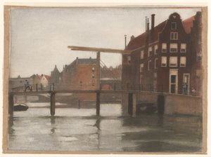 Vista de Uilenburg em Amsterdã de Willem Arnoldus Witsen