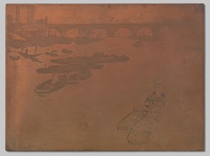 Navios no Tamisa de Willem Arnoldus Witsen