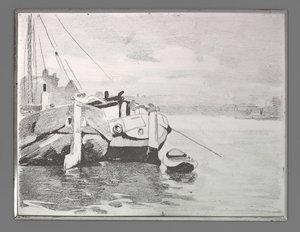 Duas barcaças de Willem Arnoldus Witsen