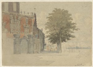 O Groothoofdspoort em Dordrecht de Willem de Haas Hemken