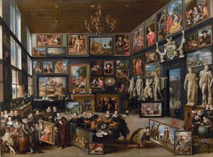 A Galeria de Cornelis van der Geest, 1628. de Willem van Haecht