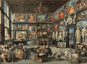 A galeria de Cornelis van der Geest de Willem van II Haecht