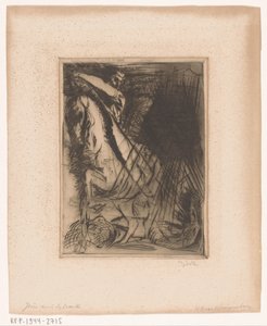 São Jorge e o Dragão de Willem van Konijnenburg (signed by artist)