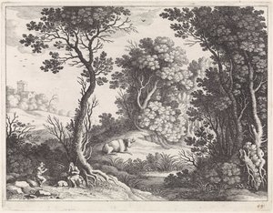 Mercúrio, Argus e Io de Willem van Nieulandt (II)