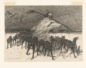 Honger (título original no objeto) de Willem van Schaik (signed by artist)