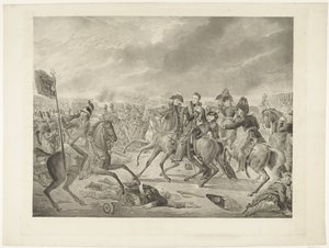 Príncipe de Orange na Batalha de Waterloo, 1815