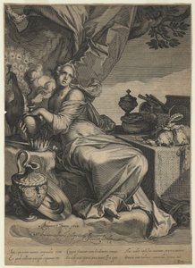 Alegoria da vaidade e natureza transitória das posses mundanas, 1608
