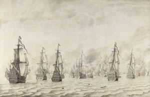 A Batalha de Dunquerque A Batalha Naval contra os espanhóis perto de Dunquerque, 18 de fevereiro de 1639