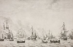 A Batalha das Quedas
A Batalha das Quedas contra a Armada Espanhola, 21 de Outubro de 1639