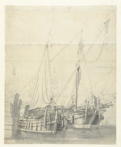Duas barcaças de Willem van de Velde (I)