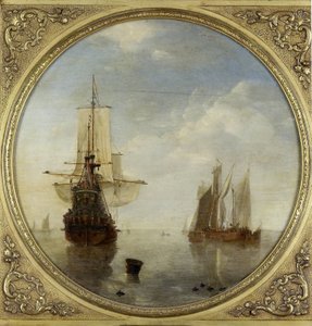 Navios na âncora