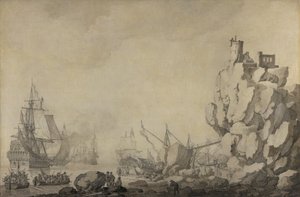 Navios e Milícias por uma Costa Rochosa