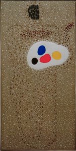 O pintor com pontos de Willi Baumeister