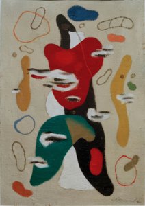 Figura de chama de Willi Baumeister