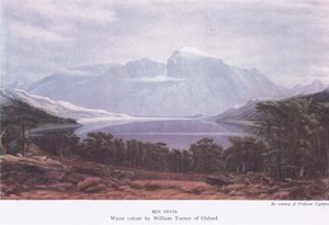 Ben Nevis, da revista British Adventure, publicada pela Collins de Joseph Mallord William Turner