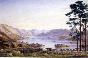 Loch Garry, Invernesshire de Joseph Mallord William Turner