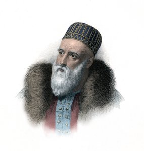 Ali Pacha / Pasha, também conhecido como o "Leão de Yannina de William (after) Finden