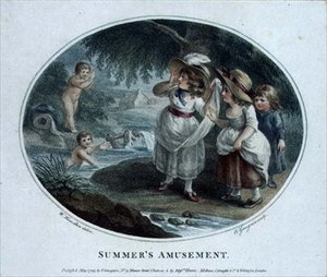 O divertimento de Verão, gravado e pub. por Thomas Gaugain (1748-1812)