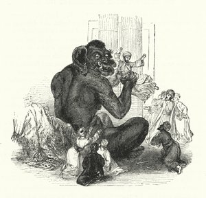 O Gigante e seus prisioneiros (gravura)