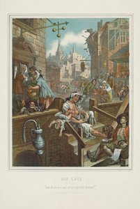 Cromolitografia de William Hogarth