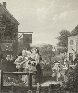 Noite - Londres - de William (after) Hogarth
