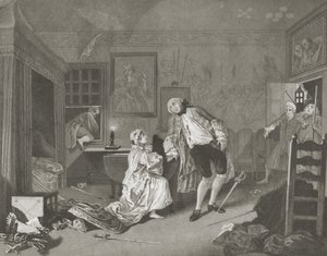 Casamento a la Mode de William (after) Hogarth