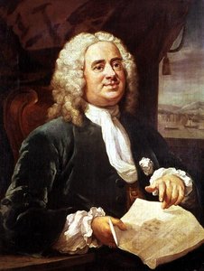 Retrato de Daniel Locke (c.1682-1754) (óleo sobre tela) de William (after) Hogarth