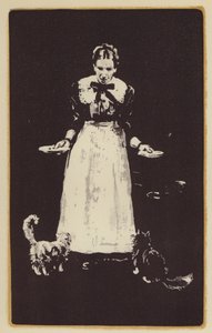 Ilustração para Memórias de um caçador de raposas por Siegfried Sassoon (xilogravura) de William (after) Nicholson