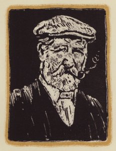 Ilustração para Memórias de um Caçador de Raposas por Siegfried Sassoon (xilogravura) de William (after) Nicholson