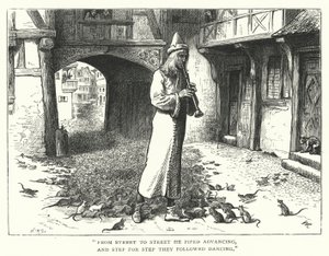 The Pied Piper Of Hamelin (gravura)