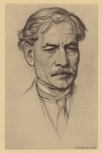 Retrato de Rt Hon J Ramsay Macdonald (litografia) de William (after) Rothenstein