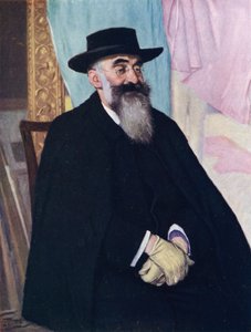 Retrato de Lucien Pissarro (lito colorido)