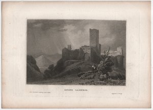 Arruinar Lahneck de William (after) Tombleson