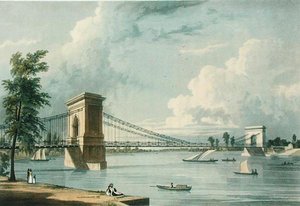 Ponte de suspensão, Hammersmith, do 