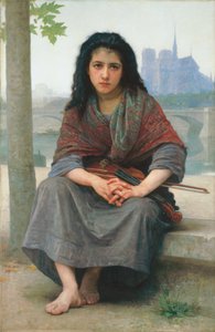 Os sem-abrigo, 1890 de William Adolphe Bouguereau