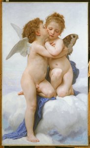 O primeiro beijo de William Adolphe Bouguereau