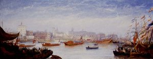 A abertura da Bolsa de Carvão, 30.10.1849