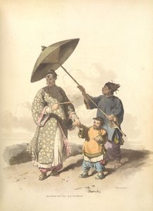 Uma senhora chinesa e o seu filho de William Alexander