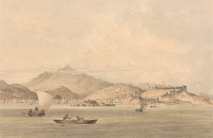 Uma Vista da Costa da China de William Alexander