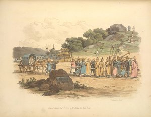 Um cortejo fúnebre de William Alexander